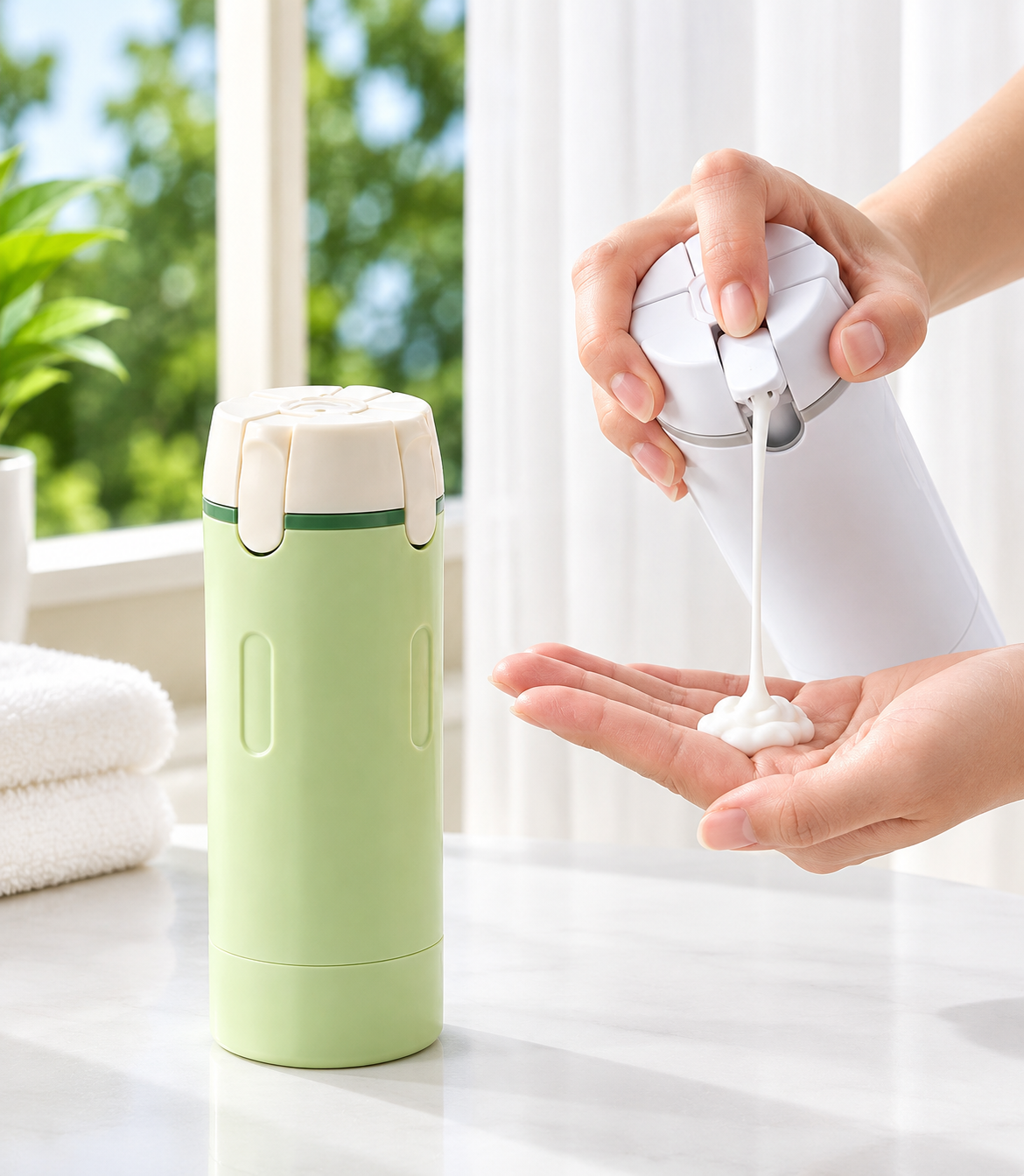 GlowUp™ – El Dispensador que Lleva tu Skincare al Siguiente Nivel